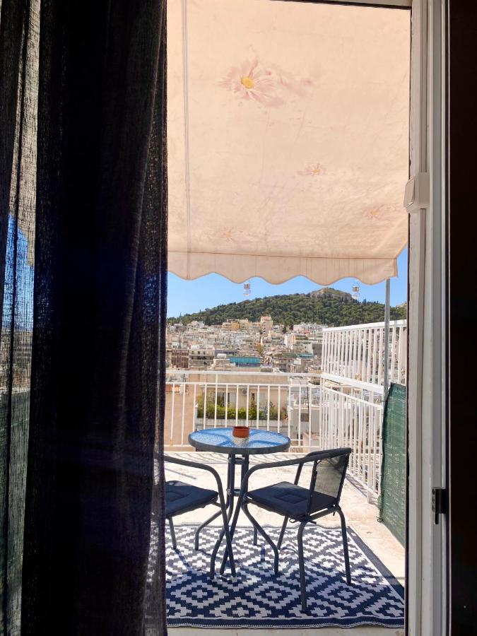 Apartment With Beautiful View Of Lycabettus Atény Exteriér fotografie